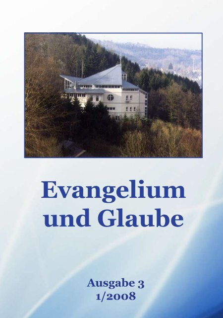 Offnen Evangelium Und Glaube Hauptseite
