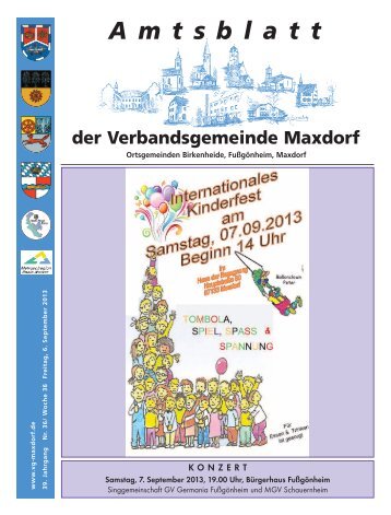 kw 36 - Verbandsgemeinde Maxdorf