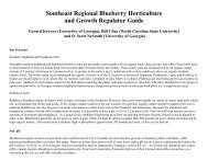 Southeast Regional Blueberry Horticulture and Growth Regulator ...