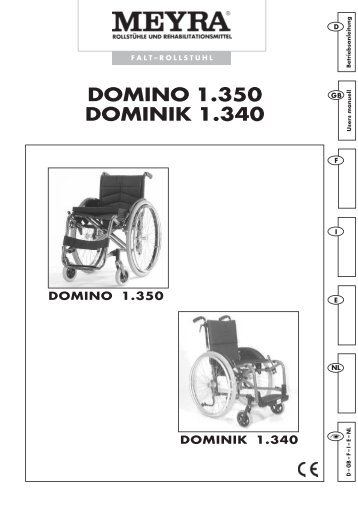 DOMINO 1.350 DOMINIK 1.340 - Meyra