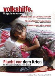 Flucht vor dem Krieg - Volkshilfe Österreich