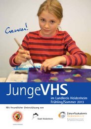 JungeVHS - Gerstetten VHS - Gerstetten.de