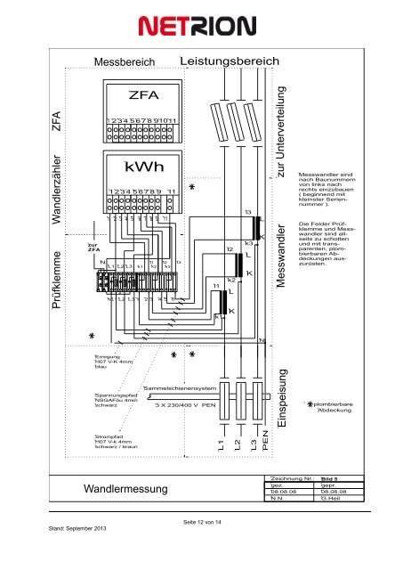 Ergänzende Erläuterungen zu den TAB ... - Netrion GmbH