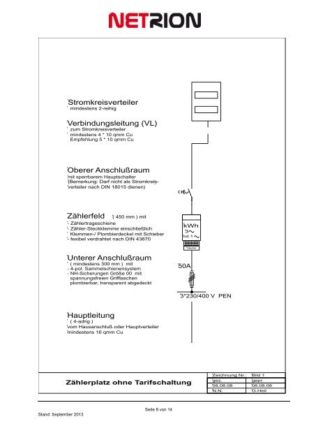 Ergänzende Erläuterungen zu den TAB ... - Netrion GmbH