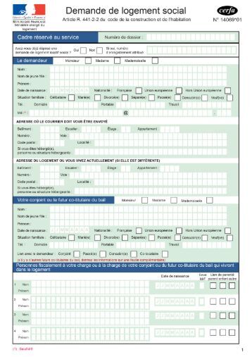 Dossier De Demande De Logement Social Caf Dossier De Demande De Logement Social Caf