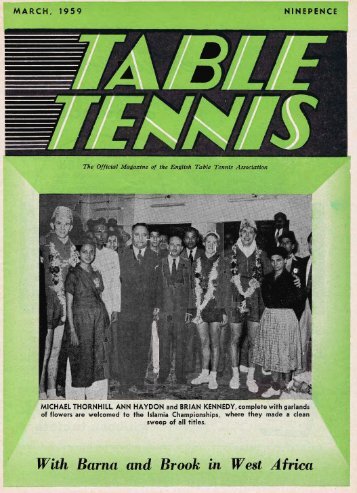 6. Mar 1959 - The English Table Tennis Association