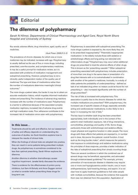 PDF version - Australian Prescriber