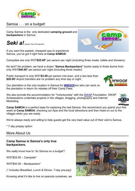 Download - Camp Samoa