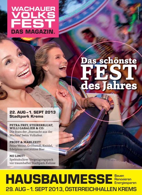 Magazin - Wachauer Volksfest