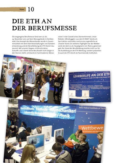 Lernendenzeitung - ETH Zürich
