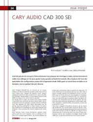 REVAR pages 54/57 - Cary Audio Design