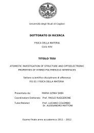 Documento PDF - UniCA Eprints - UniversitÃ  degli studi di Cagliari.