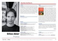 Téléchargez la biographie complète de Gilles Abier - Villa Gillet