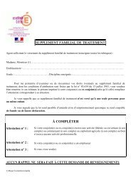 Demande de paiement du SFT , demande de reversement