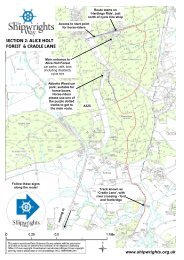 section 2: alice holt forest & cradle lane - Hampshire County Council