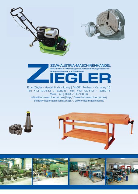 Katalog - Ziegler