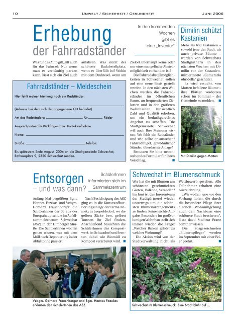 0606 Juni-Ausgabe - Stadtgemeinde Schwechat