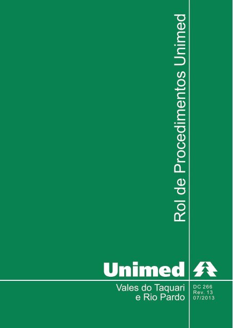 Rol de Procedimentos Unimed