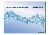 Electrochemical Desalination