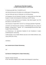 Standards zum Täter-Opfer-Ausgleich im baden-württembergischen ...