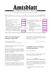 Abl. 65 S. 279 - kirchenrecht-ekwue.de