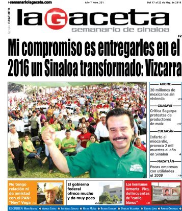 Descarga la Edicion PDF - SEMANARIO LA GACETA