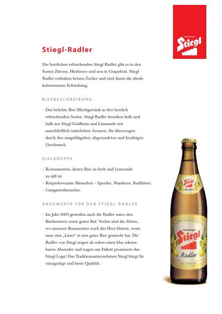 Stiegl-Radler - Linzgieseder