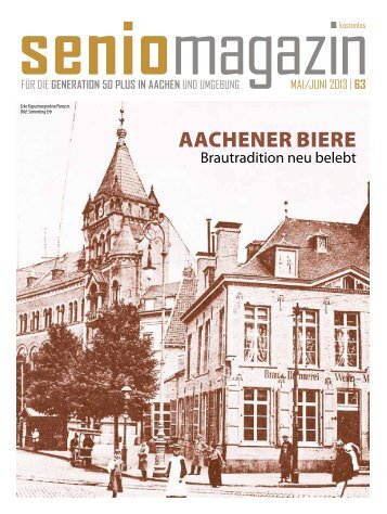 aachener biere - Senio Magazin