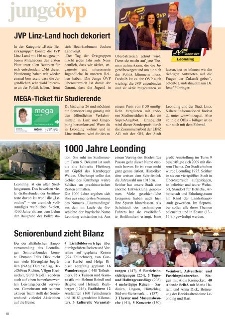 Stadtblatt 156.indd - ÖVP Leonding