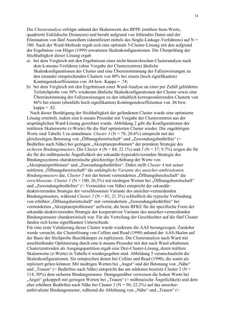 Der Bielefelder Fragebogen zu Partnerschaftserwartungen (BFPE ...