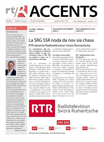 (settember 2010) (pdf) - Radiotelevisiun Svizra Rumantscha