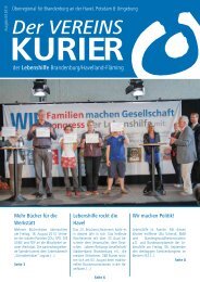 Vereinskurier 4/2013 - Lebenshilfe für Menschen mit geistiger ...