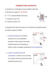 TRASDUTTORI CAPACITIVI - Vfioraso.it