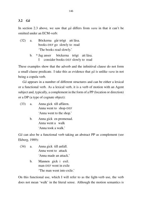 Eva Klingvall On non-copula Tough Constructions in Swedish (PDF ...