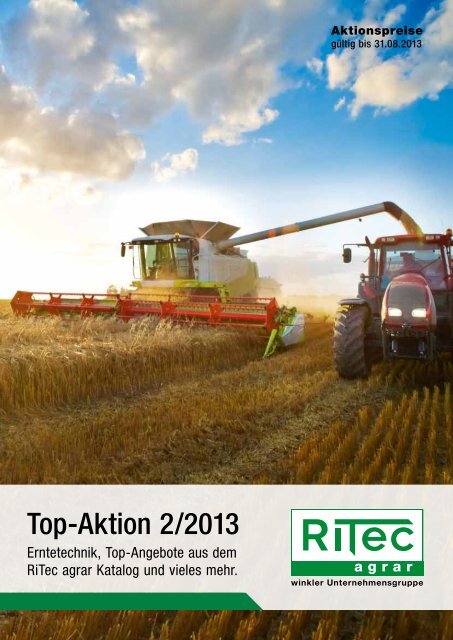 Top-Aktion 2/2013 - RiTec agrar