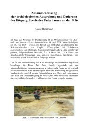 Zusammenfassung der archäologischen Ausgrabung ... - Oberhausen