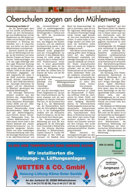 Besuchertag - Wilhelmshavener Zeitung