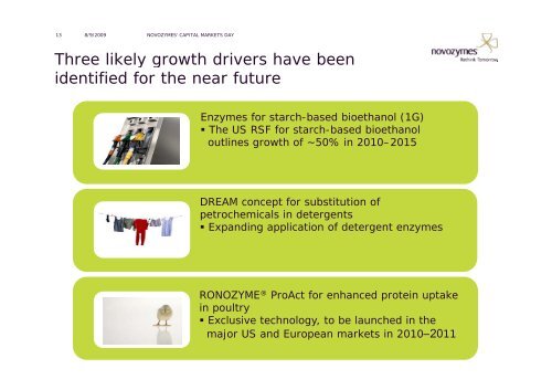 Enzyme Business â Strategy and activities - Novozymes