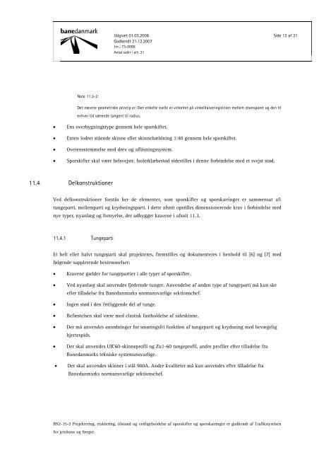Banenorm BN2-15-2 - Banedanmark