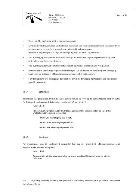 Banenorm BN2-15-2 - Banedanmark