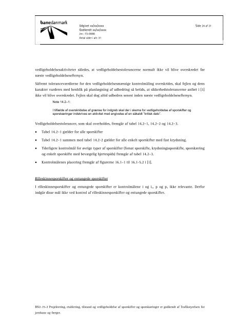 Banenorm BN2-15-2 - Banedanmark