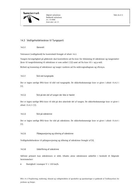 Banenorm BN2-15-2 - Banedanmark