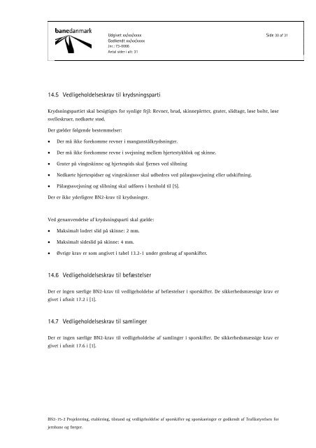Banenorm BN2-15-2 - Banedanmark