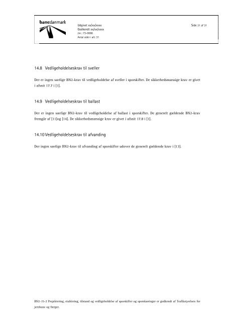 Banenorm BN2-15-2 - Banedanmark
