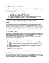Employee Code of Ethics (Board Policy 7205 ... - Ventura College