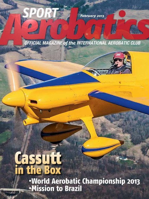 February 2013 International Aerobatic Club