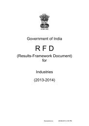 Result Framework Document, 2013-2014 - Himachal Pradesh