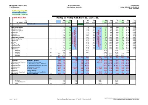 Fahrplan downloaden - Ehrlich Touristik