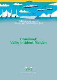 Draaiboek Veilig Incident Melden - NVOG