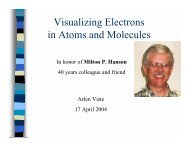 Visualizing Electrons in Atoms and Molecules